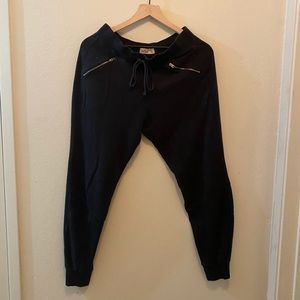 Fitted Mid Rise Joggers -  Hollister